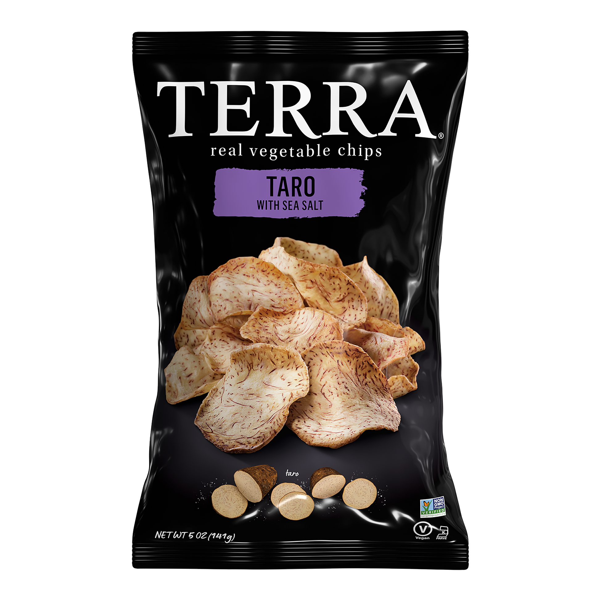Taro with Sea Salt